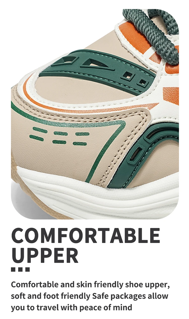 Herbst Neue Herren Freizeitschuhe Atmungsaktiv Komfortabel Erhöht Langlebig für den täglichen Arbeitsweg Streetstyle – Detail 3