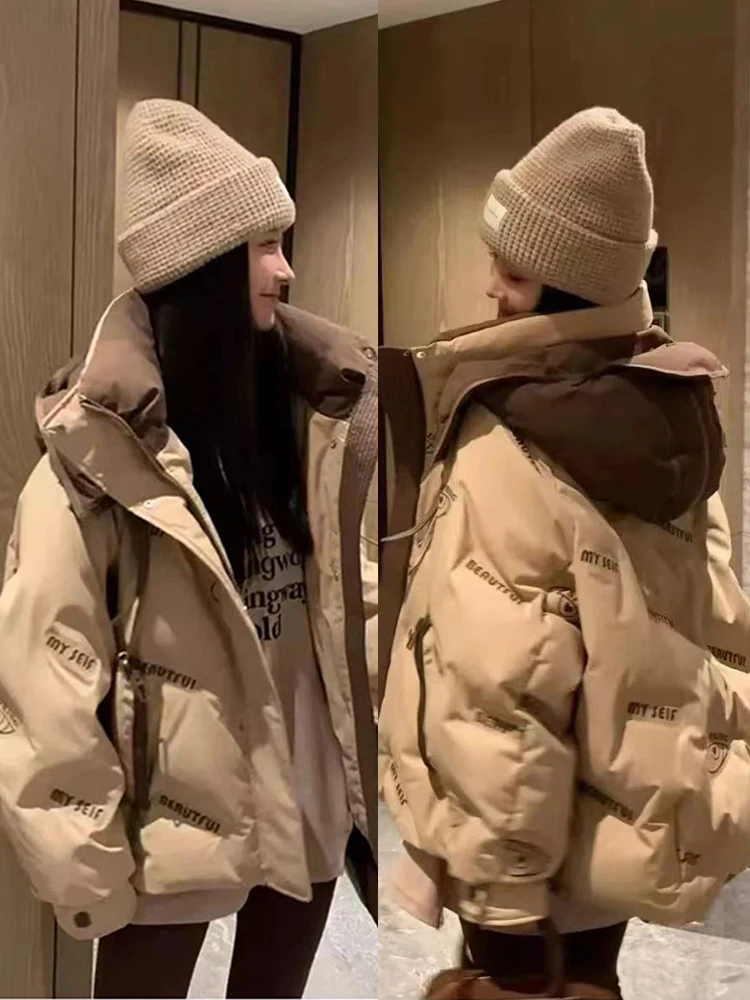 

Women's ort Padded Jaet Hooded Quilted Cotton Coat Thi Warm Sli Unique Small Size Winter Outerwear Coat