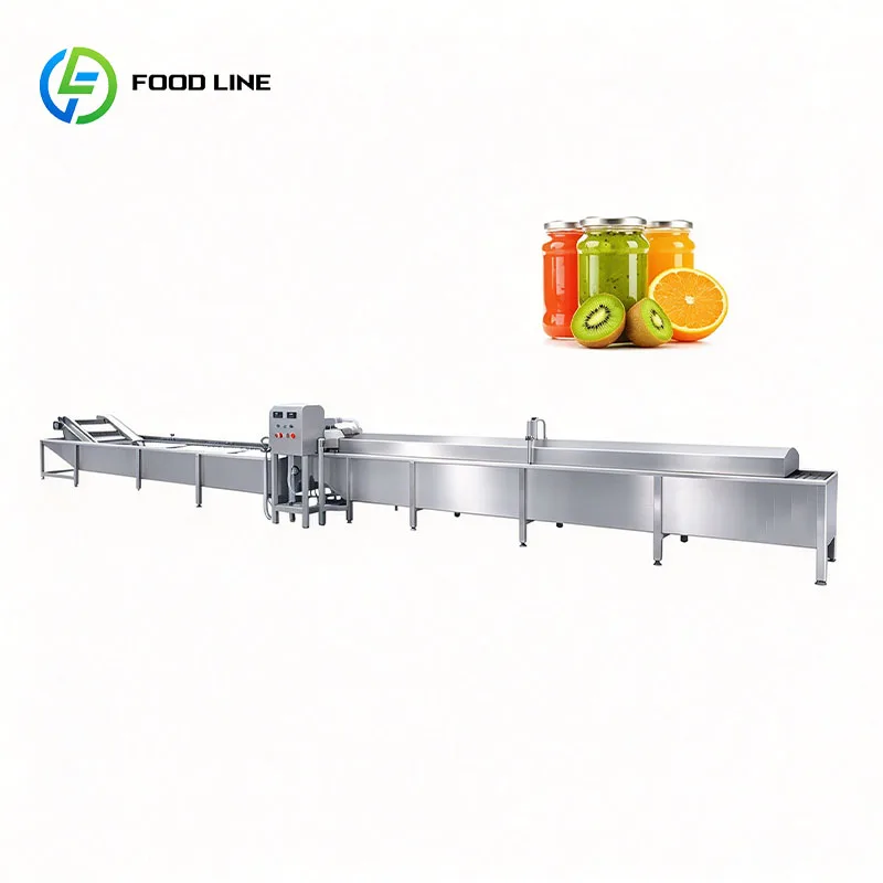 Continuous Water Bath Pasteurizer for Pouch Packed Coconut Milk Oat Cream and Plant Based Cooking Cream Customized
