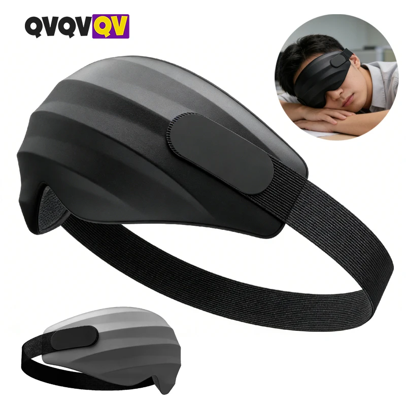 1PCS Sleep Mask, Women Men 3D Blocking Lights Sleeping Mask Pressure Relief Night Sleep Eye Mask with Adjustable Strap