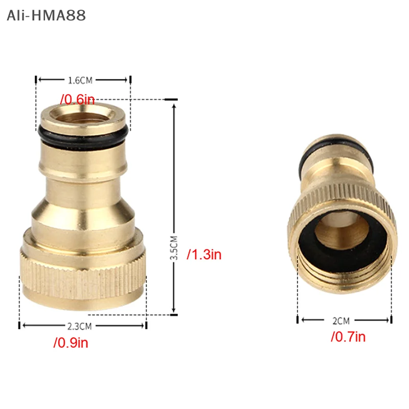 

1Pc 1/2 Universal Tap Kitchen Adapters Brass Faucet Watering Garden Tools Tap Connector Mixer Hose Adaptor Basin Fitting