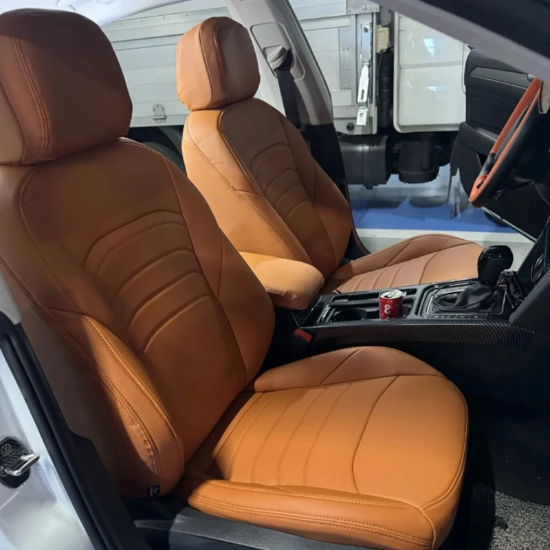 Exact Fit 5-Seater Custom Seat Covers Compatible with Volkswagen Arteon Golf Polo Tiguan Touareg Passat