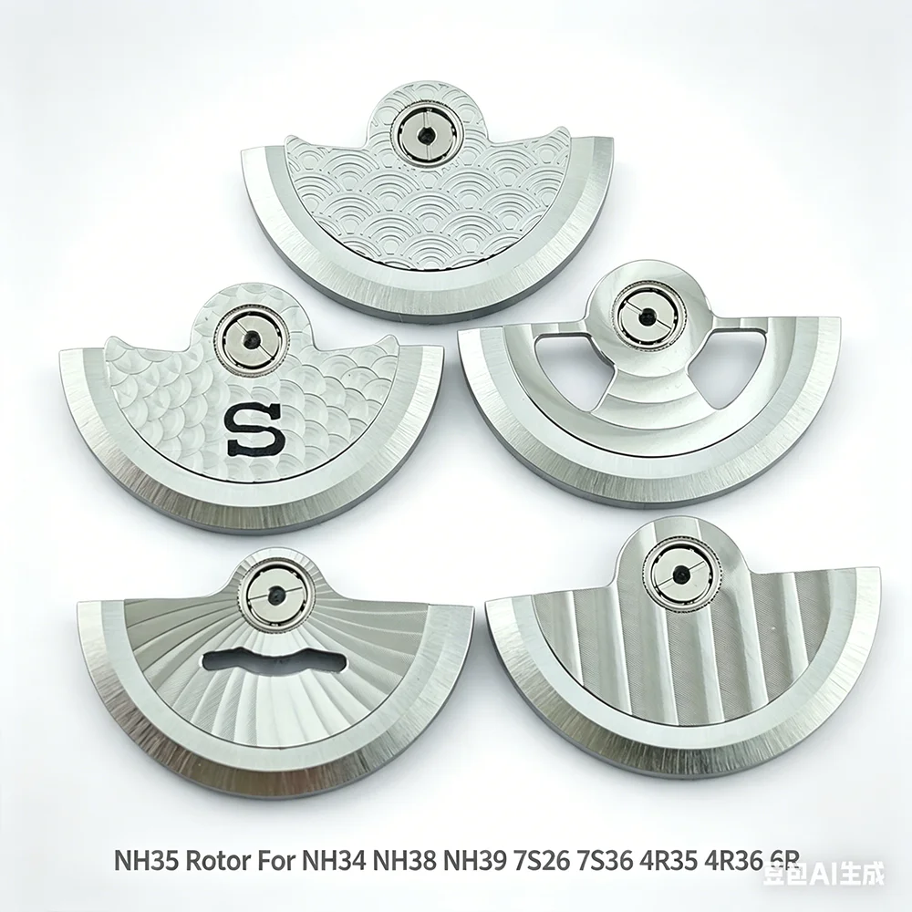 

NH35 NH36 Automatic Hammer Rotor For NH34 NH38 NH39 7S26 7S36 4R35 4R36 6R Movement Pendulum Weight Watch Mechanical Refit Part