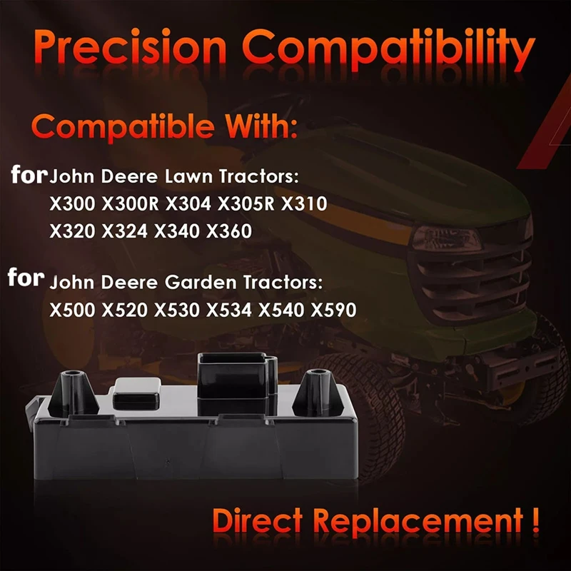 Electronic Control Unit Module for X300 X304 X310 for Garden Tractors: X500 AM141075, AM137667-ANKL