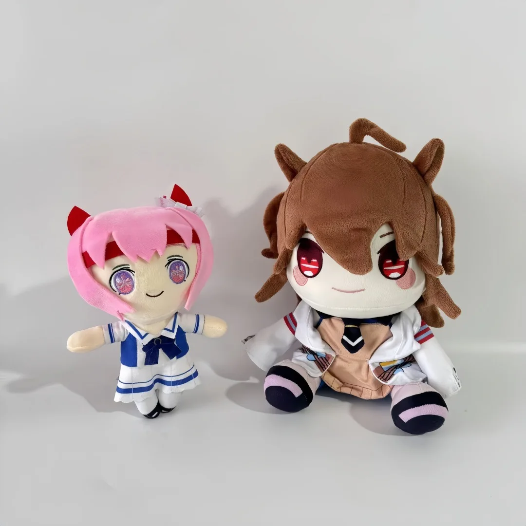 

Uma Musume Pretty Derby Chibi Plush Doll Agnes Tachyon Tokai Teio Doll Anime Peripheral Doll Fashion New Product Kids Fans Gift