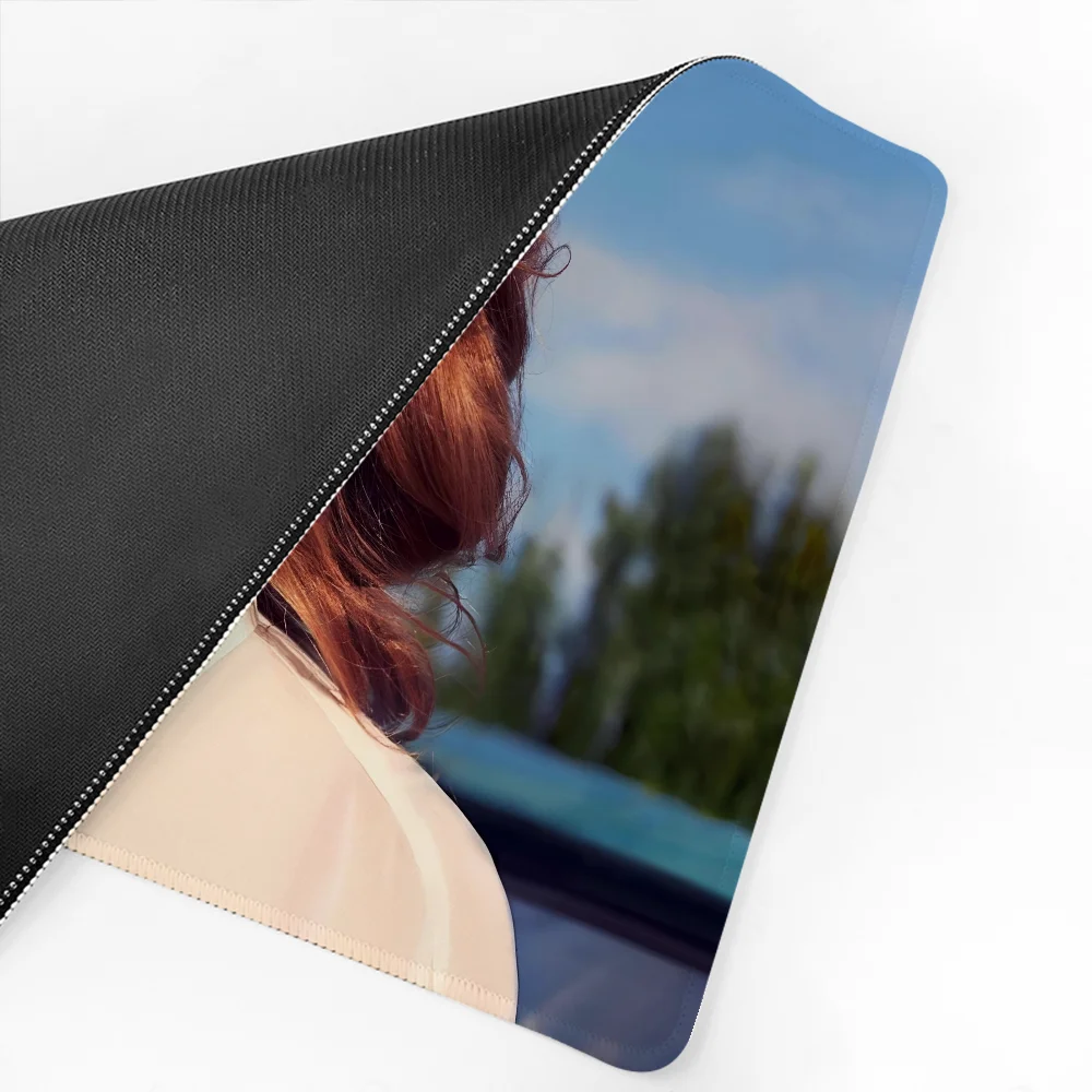 L-Lana D-Del R-Rey  Mousepad Mouse Mat Desk Mat With Pad Gaming Accessories Prime Gaming XXL Keyboard Pad