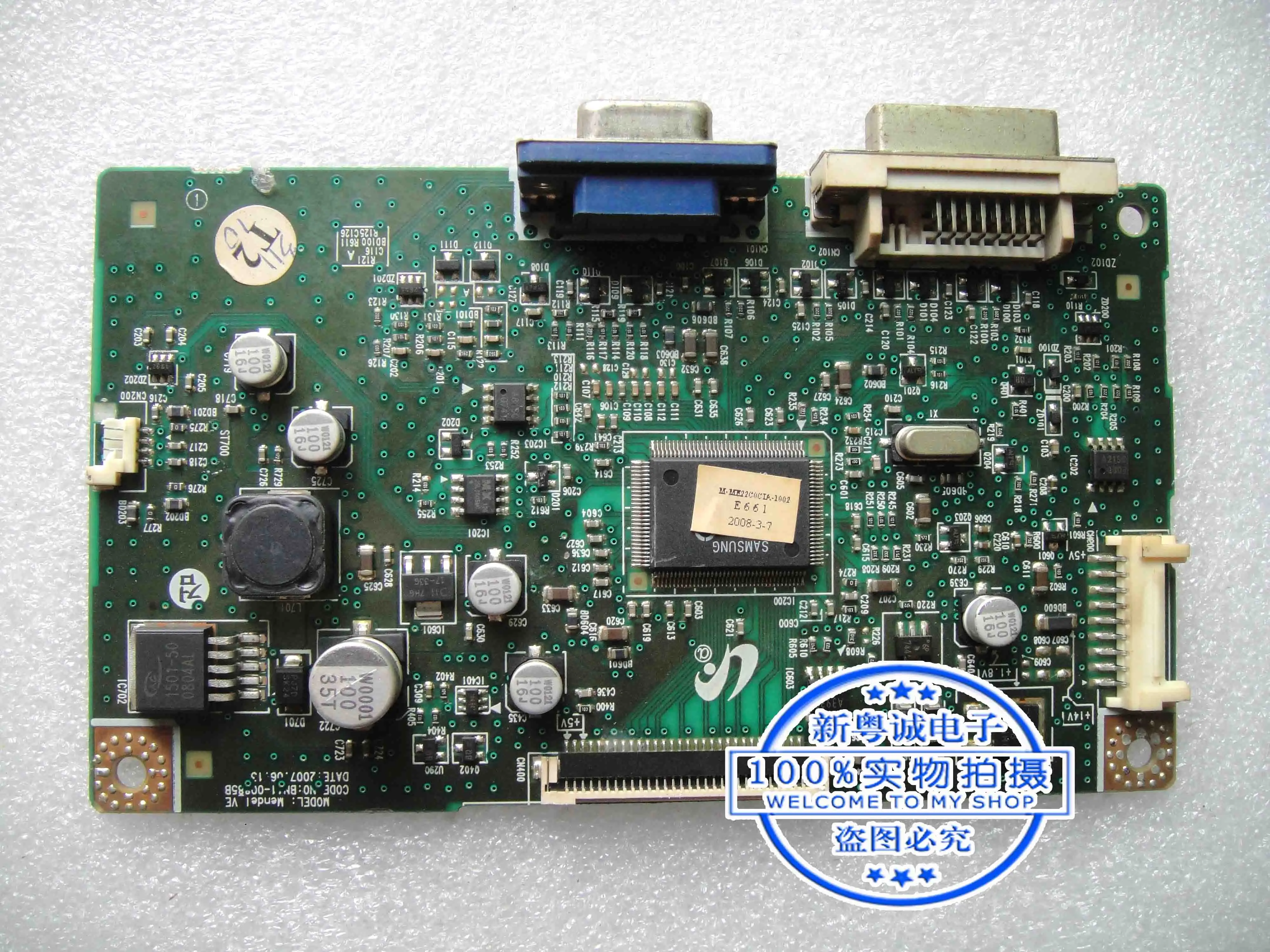 Exibir Decodificação Motherboard, 223BW, BN41-00885B Tela, CLAA220WA