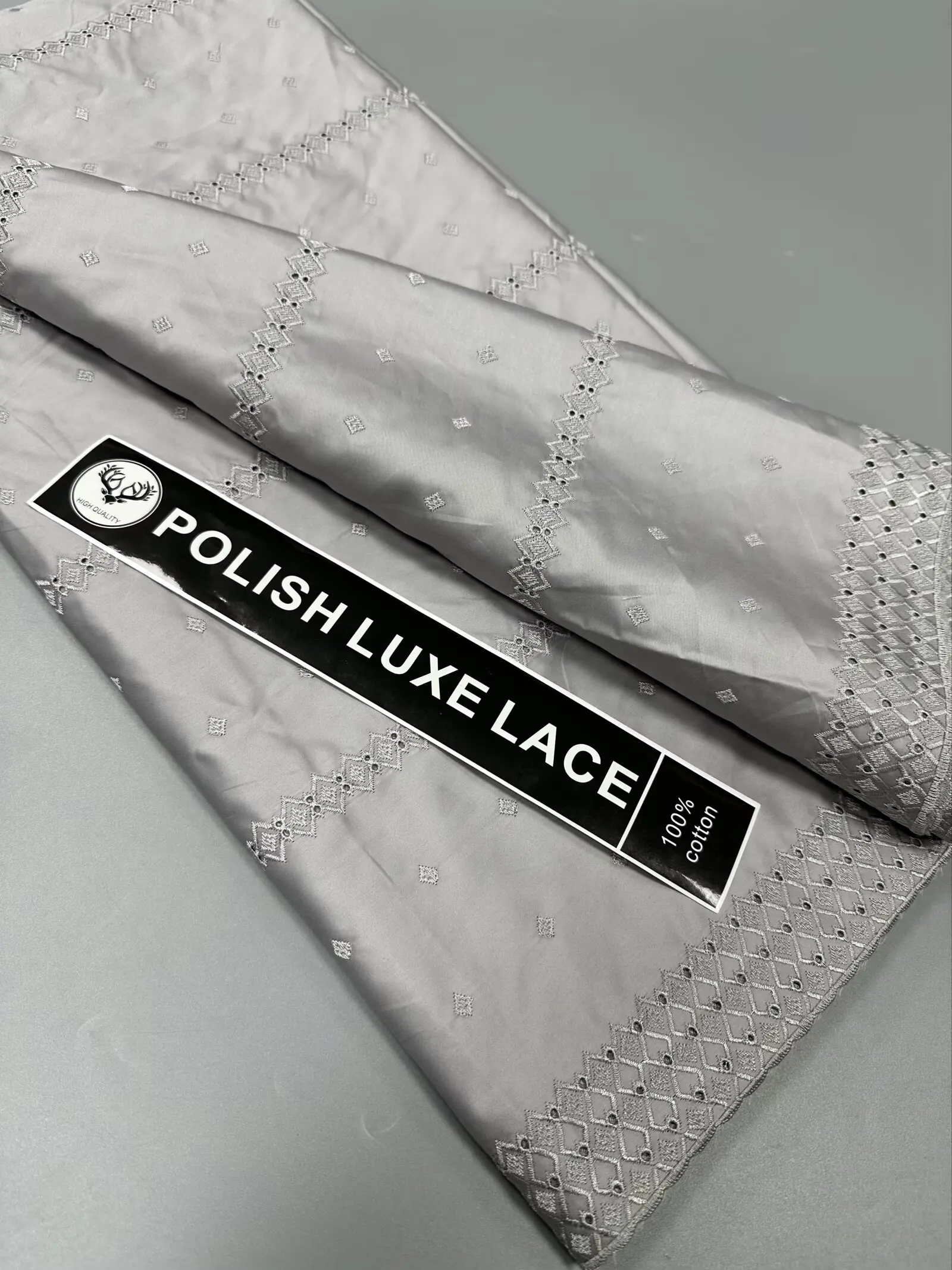 

Hot Sale New Satin Lace Fabric New 2025 African Nigerian French for High End Wedding Party Bride Sewing Dress