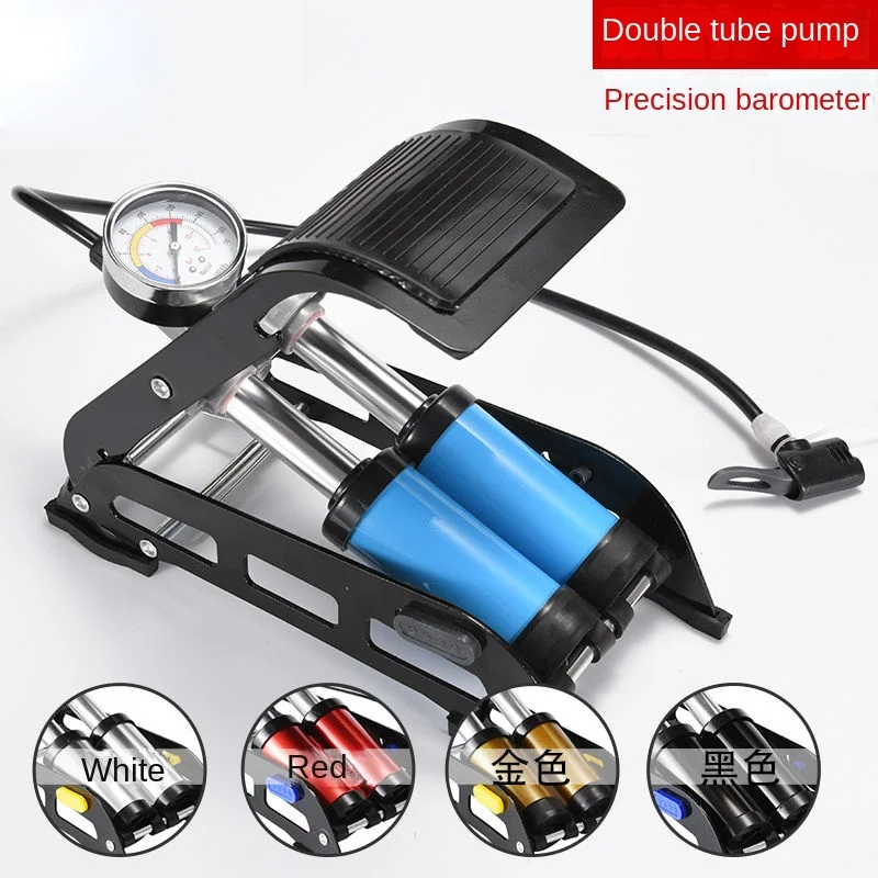 Foot Pump High and Low Pressure Portable Car Air Pump Car Bicycle Motorcycle Electric Car