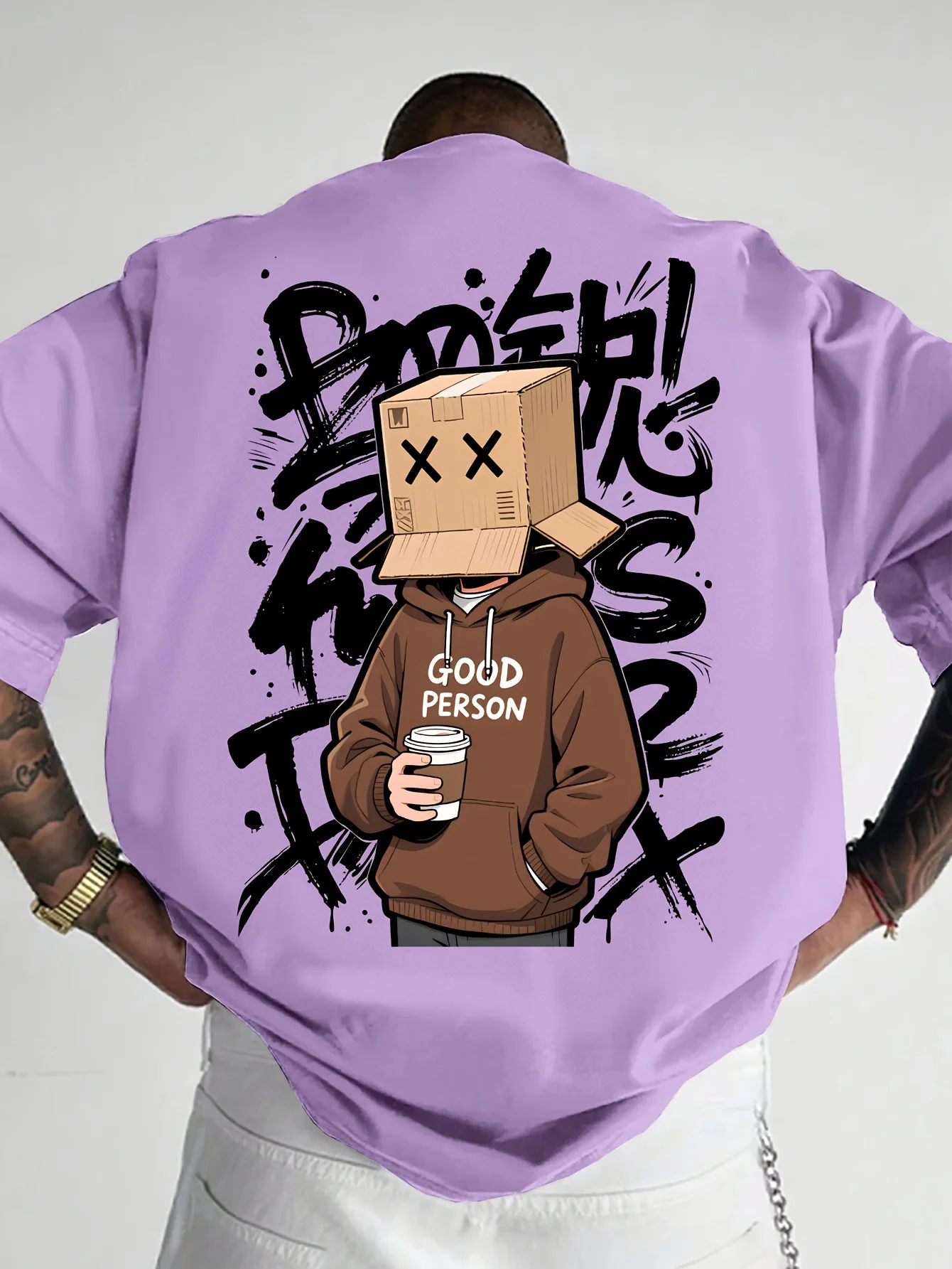 تي شيرت رجالي صيفي جديد 2025 هو تي شيرت رجالي كاجوال عصري وجيد التهوية وخفيف الوزن مطبوع ثلاثي الأبعاد