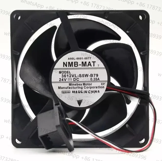 Original New Cooler Fan for NMB 3612VL-S5W-B79 A90L-0001-0577 24V 0.35A Fanuc Fan