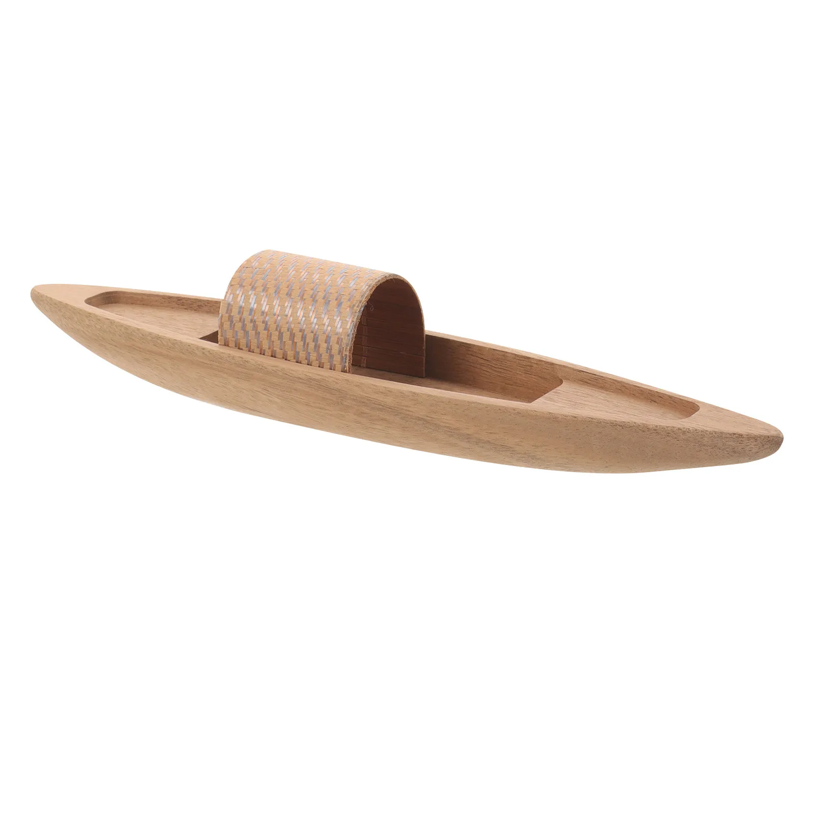 

Wooden Boat Natural Craft Desktop Ornament Home Office Decor Small Wood Ship Decoration Boat Model Wood Crafts for Desktop