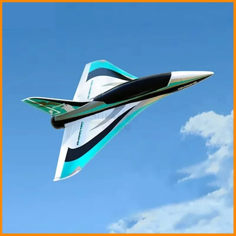 Aircraft model toy gift 50mm culvert high-speed triangular wing electric fixed wing remote-controlled aircraft 11 leaves Rc