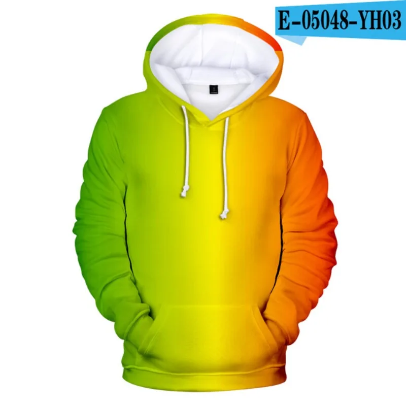 

Gradient Color 3d printed hoodies women Rainbow cosplay hoodie sweatshirts fashion jacket coat women clothes
