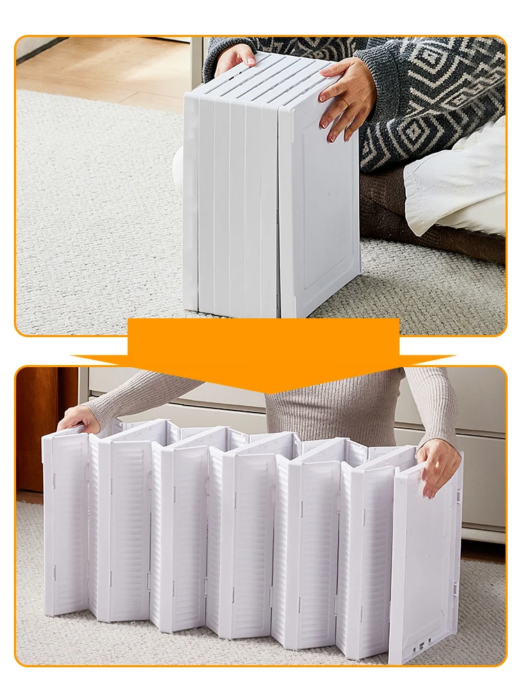 6 Layers Shoes Box Foldable Transparent Sneaker Shoe Storage Organizers Box Stackable Dustproof High-top Cabinet Shoe Rack Shelf