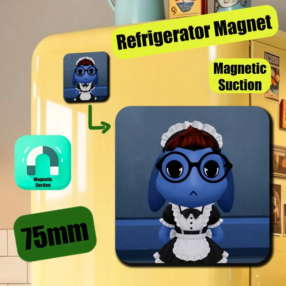 For Animal Hospital Anomaly Secretary Refrigerator Magnets Metal Icebox Cabinet Custom Fridge Magnetic Card Cover
