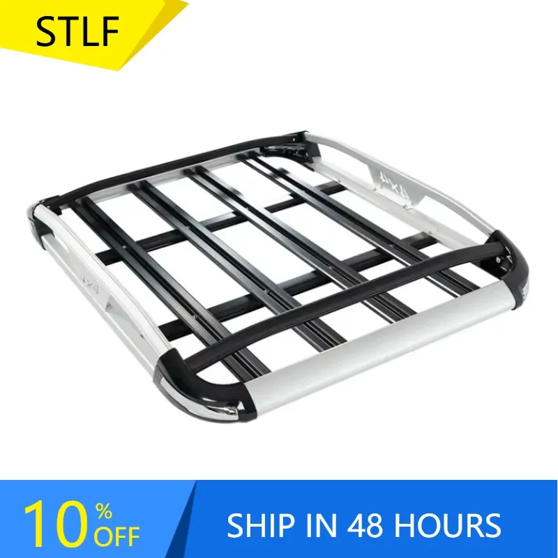 

GlowMart Automobile Body Parts Roof Rack 4x4 Car Roof Rack Universal Premium Aluminium Roof Rack