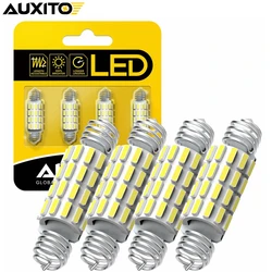 AUXITO C10W C5W LED Canbus Error Free Festoon 39mm 42mm LED Spring Dome Lights Car Interior Bulb Read Light License Plate Lamp