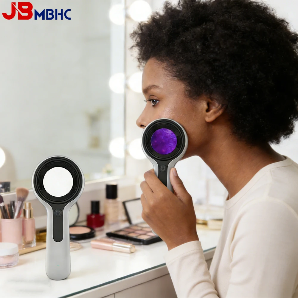 Wood's Lamp Skin Analyzer for Pet Urine Detection & Pet Skin Inspection Portable Surface Analyzer for Facial Skin Condition Test