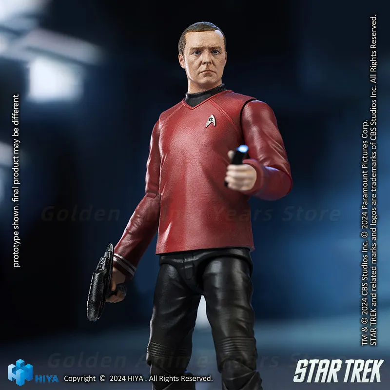 【In Stock】HIYA 1/18 10CM Star Trek 2009 Scotty Articulated Figure Gift&Collection