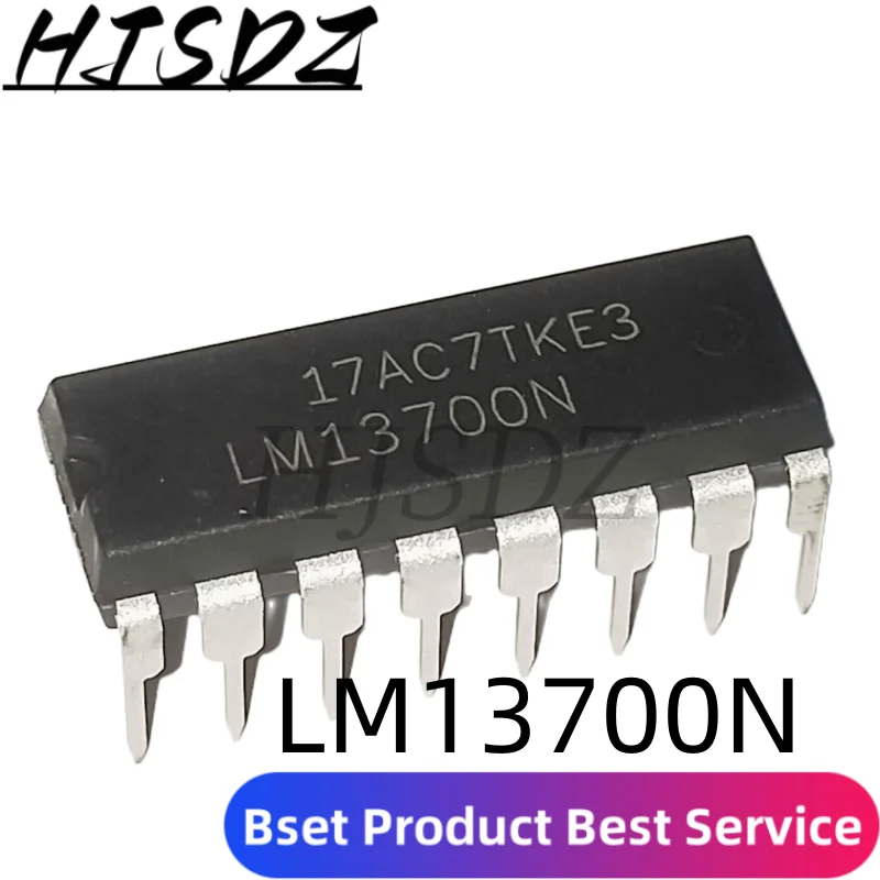 5 piezas LM13700N DIP16 LM13700 DIP 13700N DIP LM13700M SOP-16 SOP