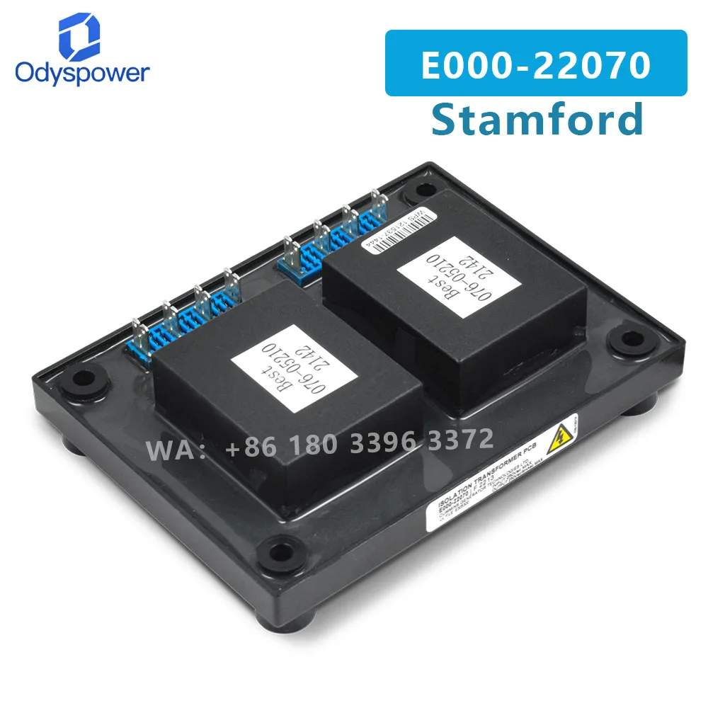 E000-22070 الأصلي PCB عزل محول الديزل فرش مولد الجهد استقرار AVR