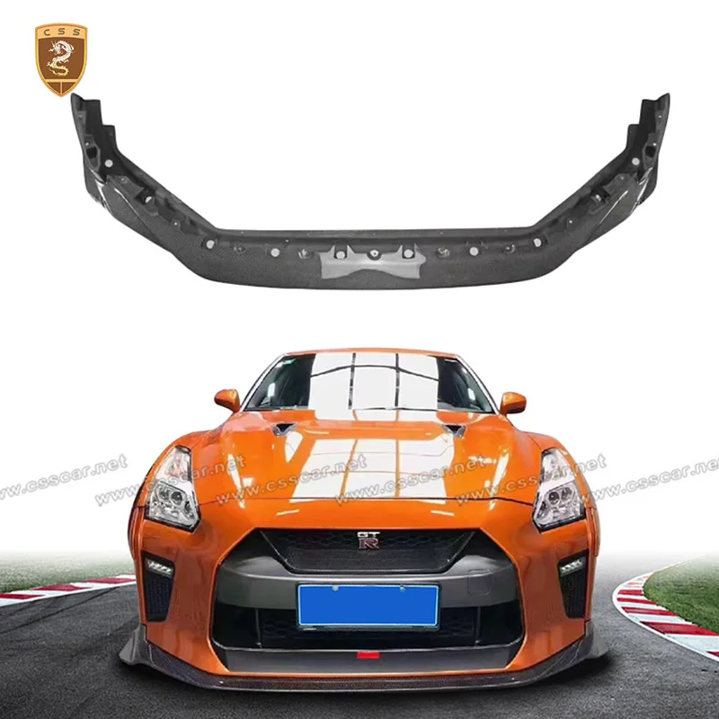 

Передний бампер автомобиля, спойлер для подбородка, сплиттер, комплект кузова, защитный диффузор, дефлектор, губы для Nissan GTR 2017-2022, Varis Style