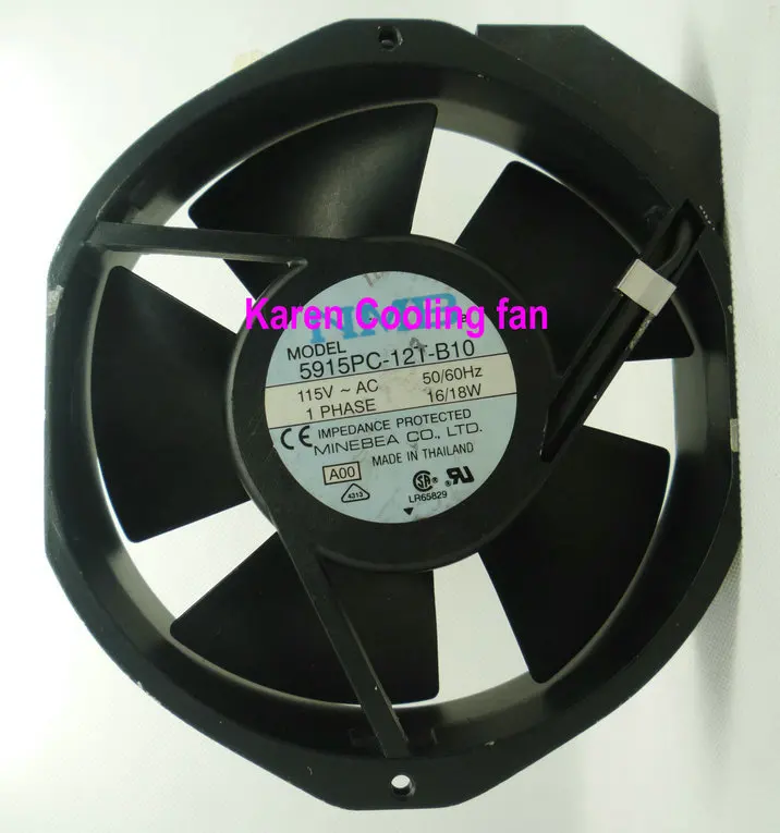 

17CM 115V 50/60Hz 16/18W 5915PC-12T-B10-A00 Охлаждающий вентилятор переменного тока