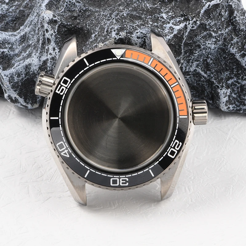 

HEIMDALLR Watch case Titanium 41mm case Sapphire Glass super lume Waterproof For NH35 NH36 Automatic Movement fit Seiko mod case