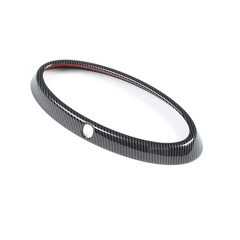For Ford Ranger Wildtrak T9 2023 2024 ABS Carbon Fiber Car Exterior Tailgate Emblem Logo Frame Cover Trim Decoration Accessories image 3