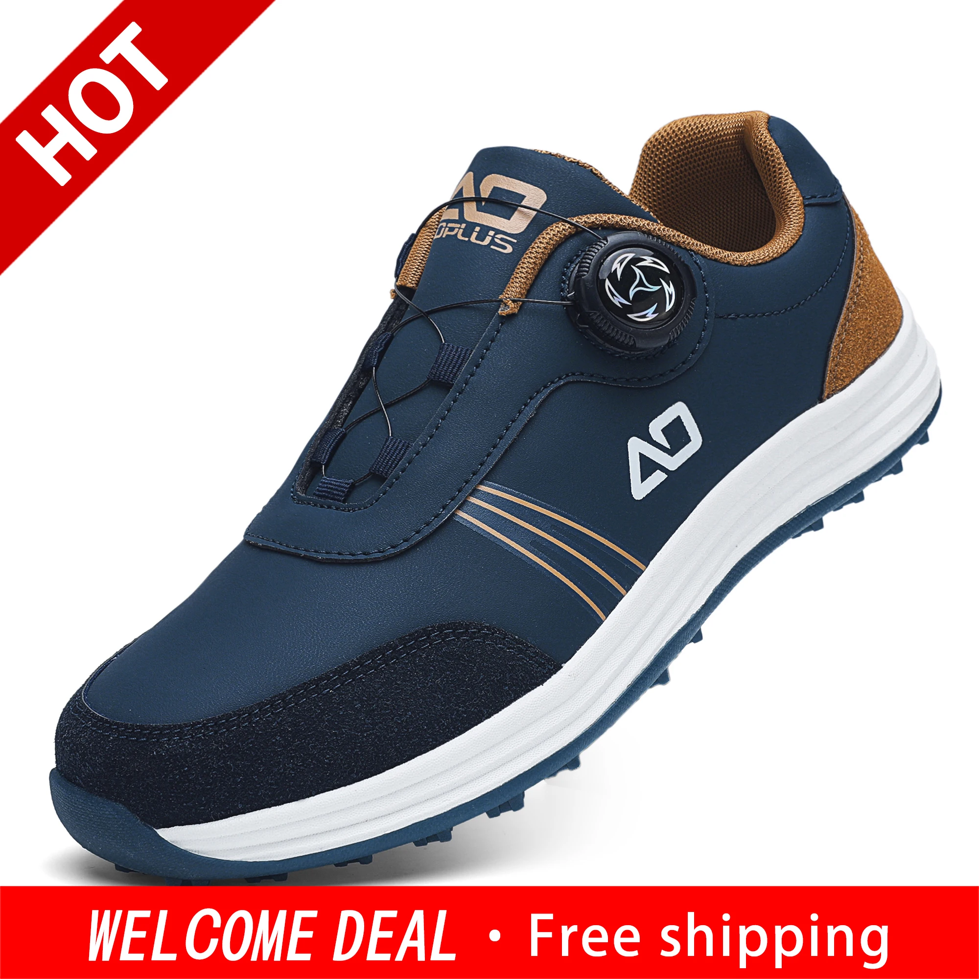 Golf Shoes for Fashionable Outdoor Use for Both Men and Women, With Anti-Slip Design, Suitable for Mountain Climbing and Hiking