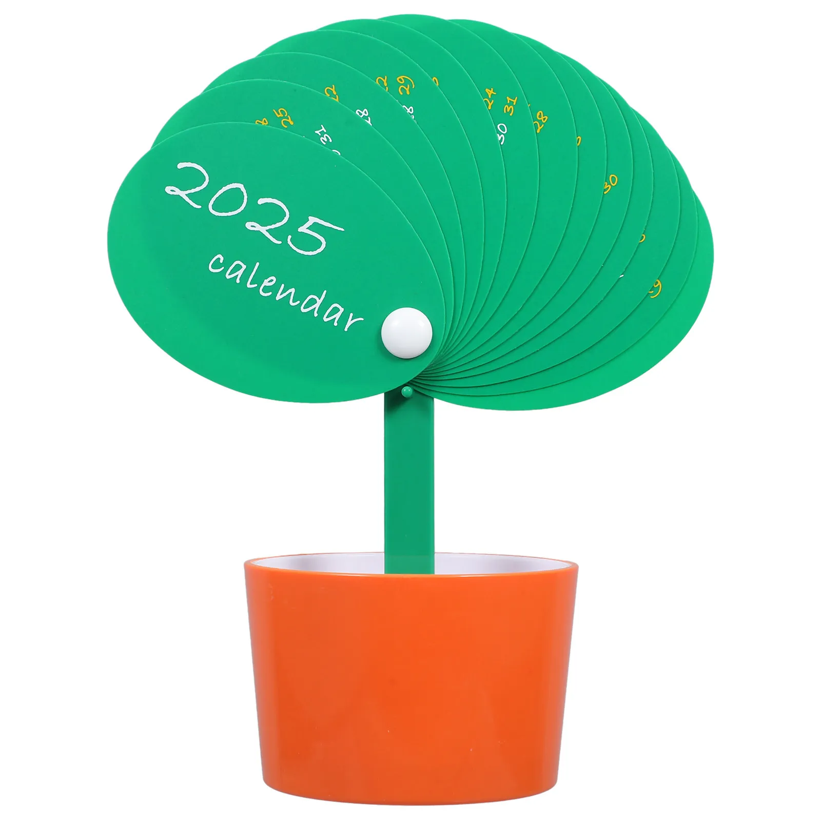 Adorable Minimalist Calendar Pen Holder Desktop Ornament Multifunctional Pencil Cup Makeup Brush Holder Desk Organizer Home