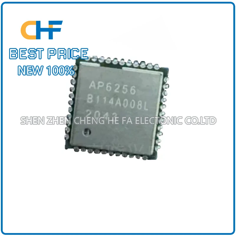 

2pcs AP6256 QFN44 5.0 Single-channel 11AC Dual-band Bluetooth WiFi Combo Device original