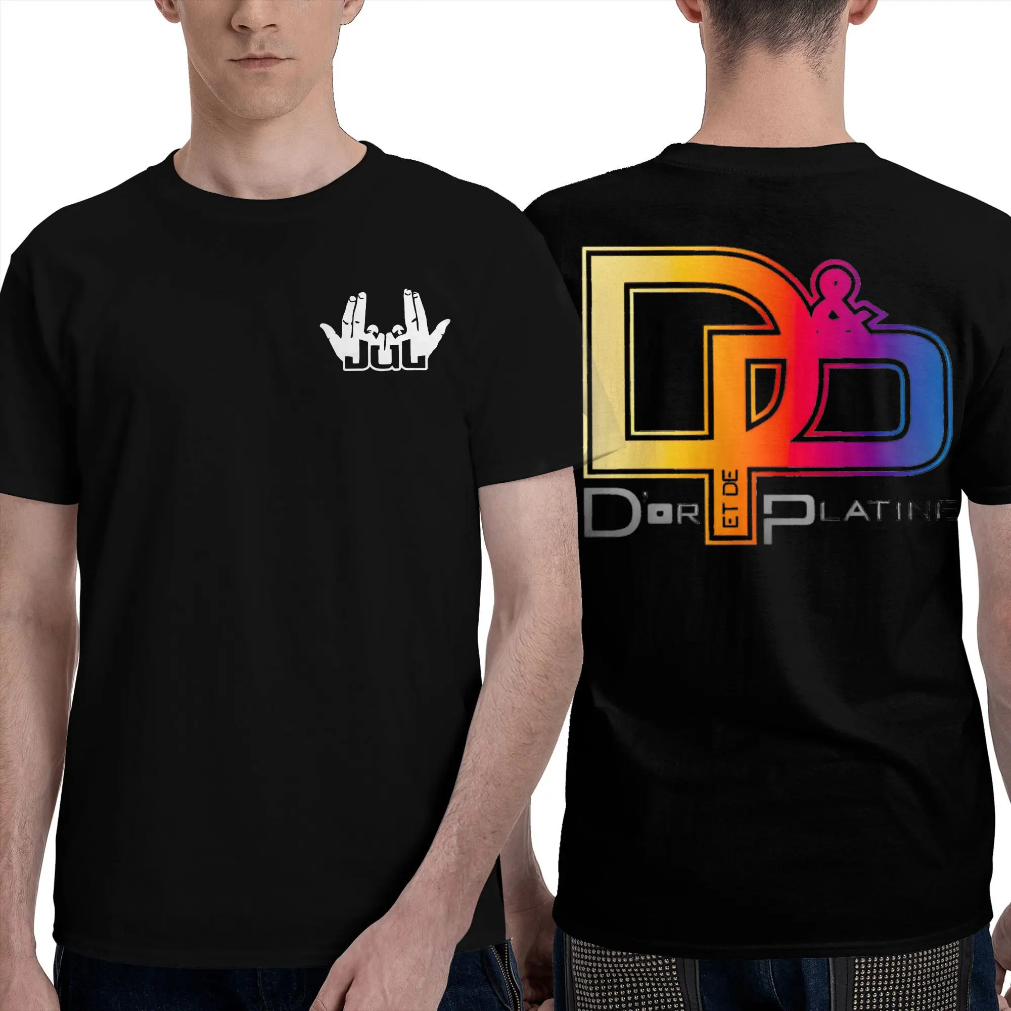 

Jul Sign Rapper Logo T Shirts Men Women Pure Cotton Novelty T-Shirts Round Neck JUL Tee Shirt Short Sleeve Clothes New Arrival