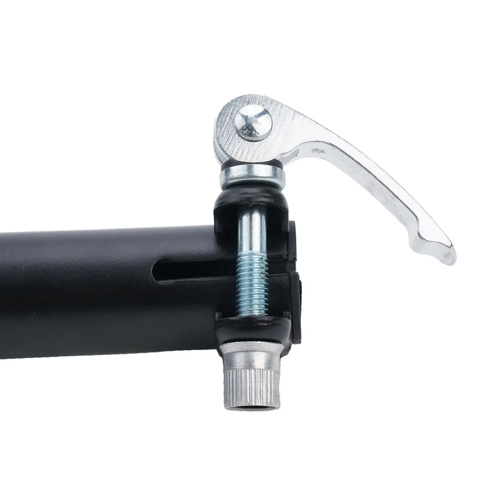 

Folding bicycle handlebar stem adjustable 22 2 25 4 millimeter black steel iron for folding and electric scooter bikes