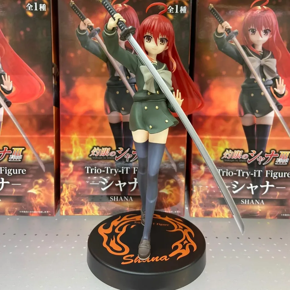 

New 19CM Anime Shakugan no Shana Shana Punish the crime PVC Action Figures Model Collection Ornament Anime Cartoon Model Toy
