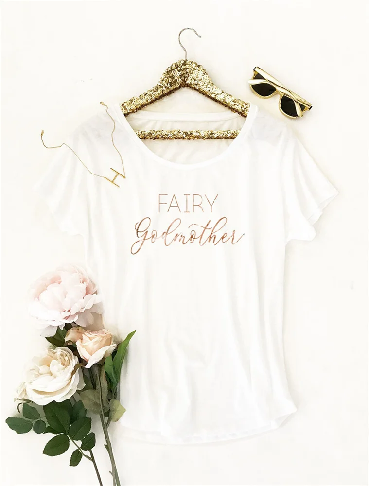 Godmother Gift - Fairy Godmother Shirt - Baptism Gifts for Godparents - Fairy Godmother Gift - Christening Gifts