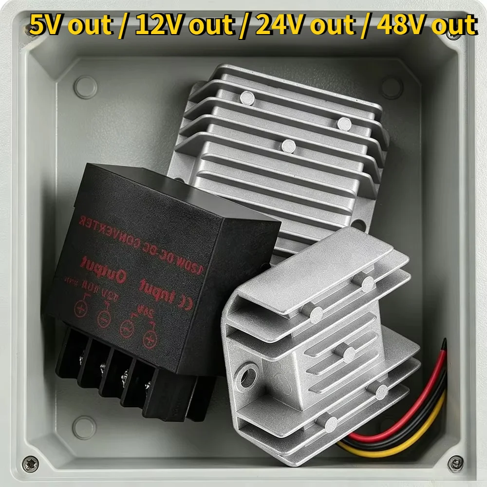 8V-40V to 12V 3A Voltage Regulator Boost Buck Converter for Golf Cart Club Car Waterproof Power Supply Transformer Volt Module