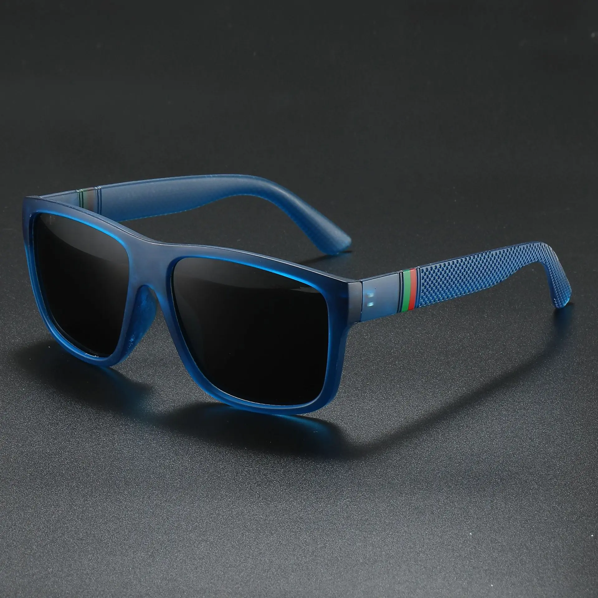 1pc Mode Übergroßen Polarisierte Sonnenbrille Männer Frauen Luxus Fahren Angeln Reise Quadrat Sonnenbrille Für Mann UV400 Brillen