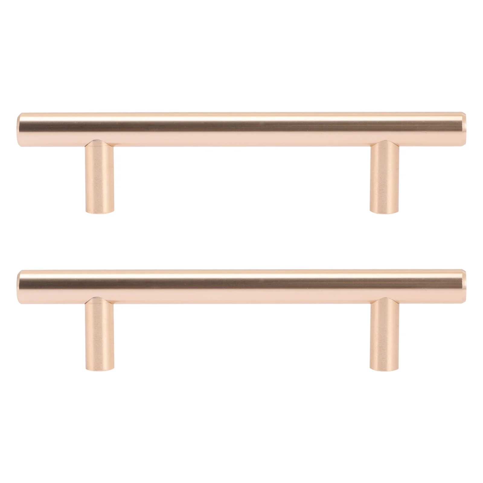 

2Pcs Cabinet Pull Handle Modern Round Bar Durable Aluminum Alloy Drawer Kitchen Wardrobe Closet Handles Anti-Rust