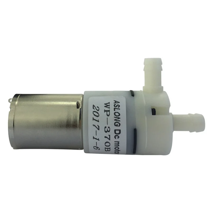 

WP-370B DC Мини-водяной насос Насос высокого давления Бытовой водяной насос 12 В Самовсасывающий мини-водяной насос с высоким расходом Двигатель