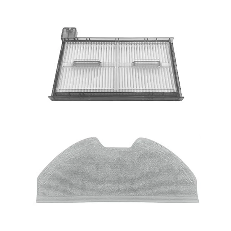 

AT14 Fit For Eufy X8 Pro Robot Vacuum Replacement Parts Hepa Filter Mop Pad Cloth Accessories