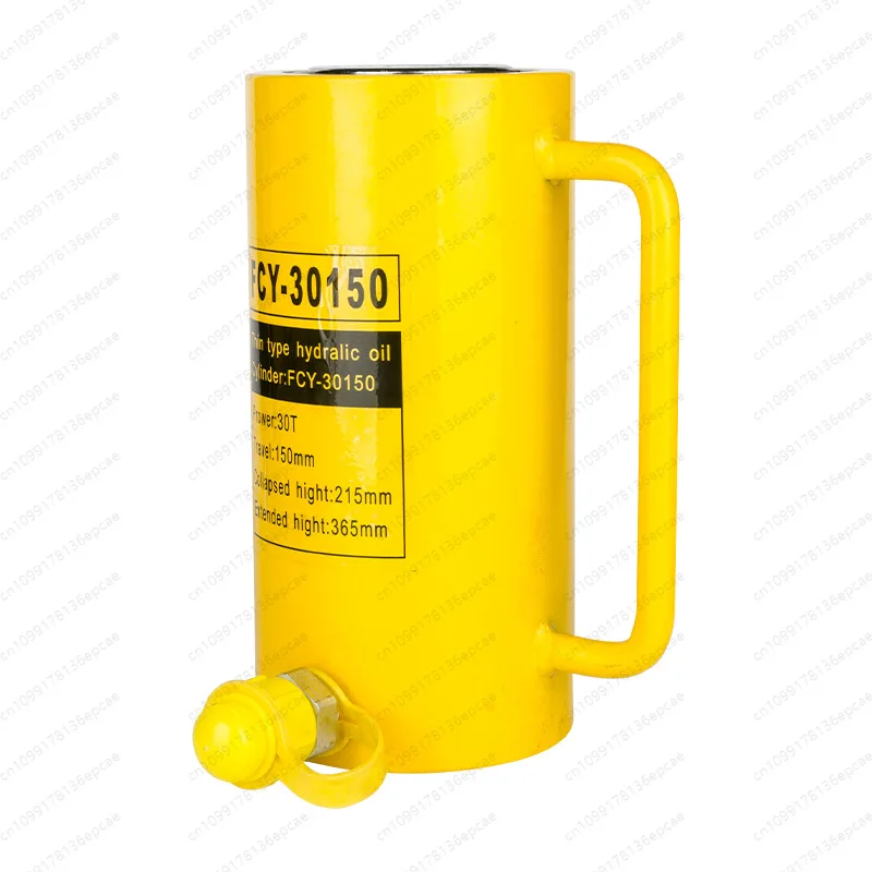 رافعة هيدروليكية منفصلة 10T20T30T50T100T رافعة كهربائية أسطوانة هيدروليكية عمودية رفيعة للغاية