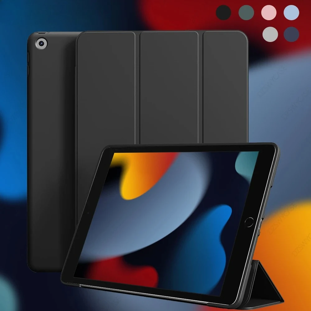 

Case For iPad 7/8/9th 10.2 5/6th 9.7,10th 10.9 A16 11, Air 10.9 11 M2 M3, mini 5 6 7, Pro 11 M4, Silicone Protective Cover