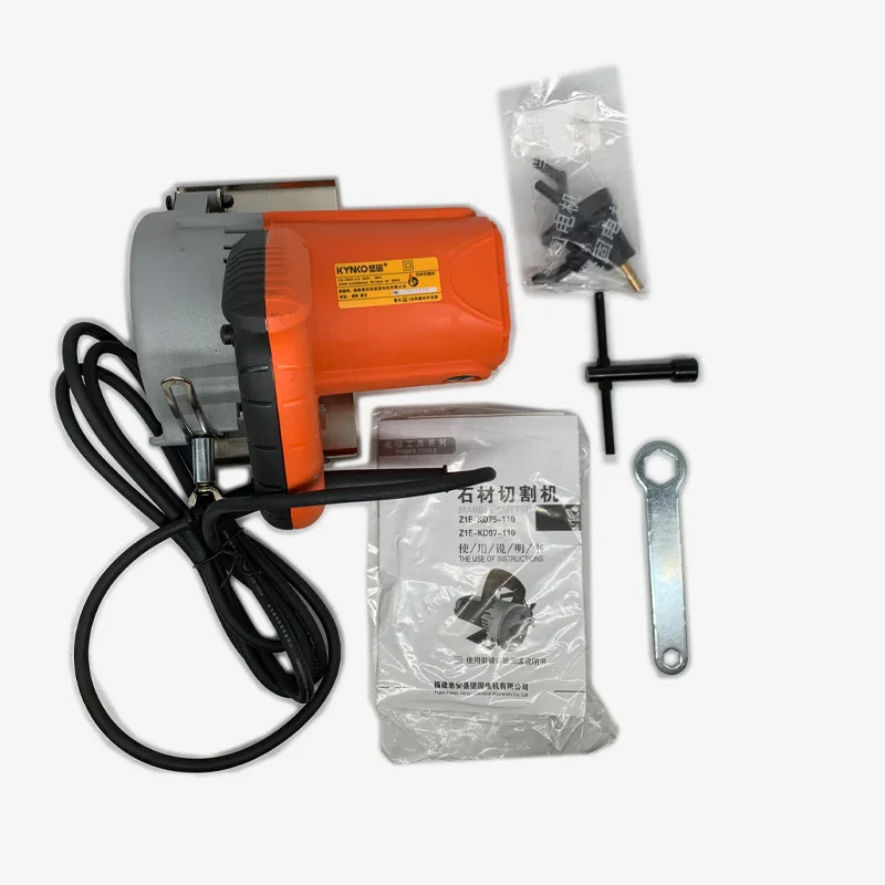 ماكينة قطع الرخام الكهربائية من الدرجة الصناعية من BAIXIN أدوات يدوية قوية للرخام والسيراميك