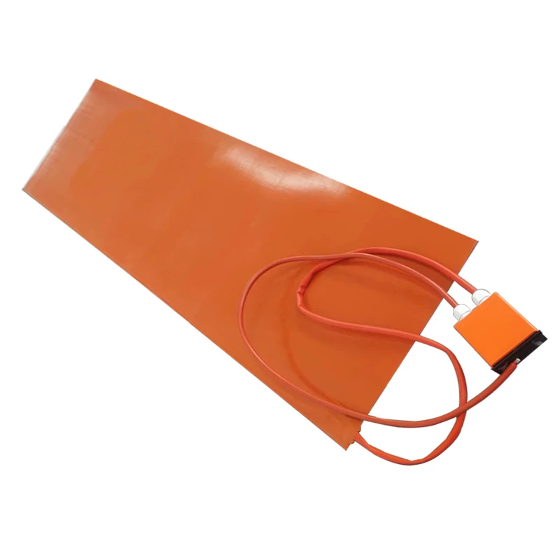 65X250mm 240v 1200W Ceramic Electric Heater Flexible Silicone with Controller  Component Electric Heating
