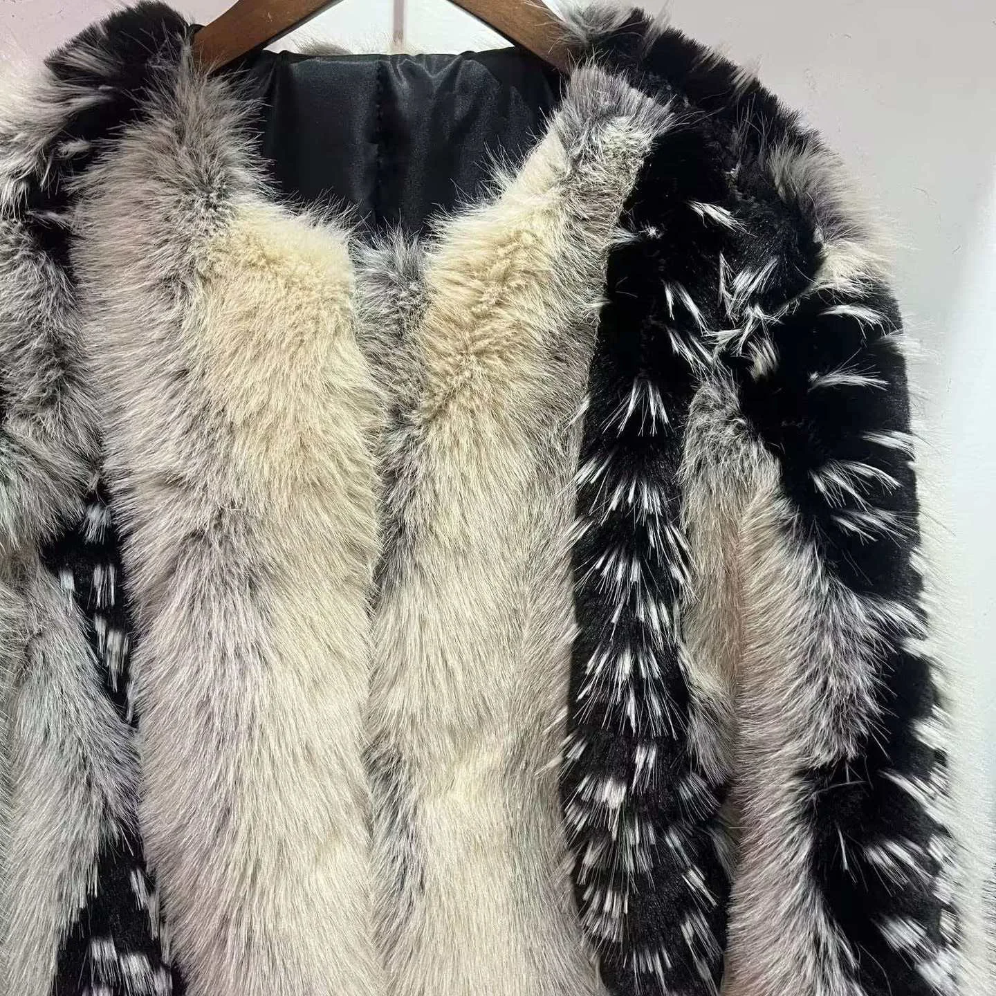 Design feminino casual jaqueta quente outono inverno moda versátil casaco curto de pele do falso preto branco sólido manga longa outwear