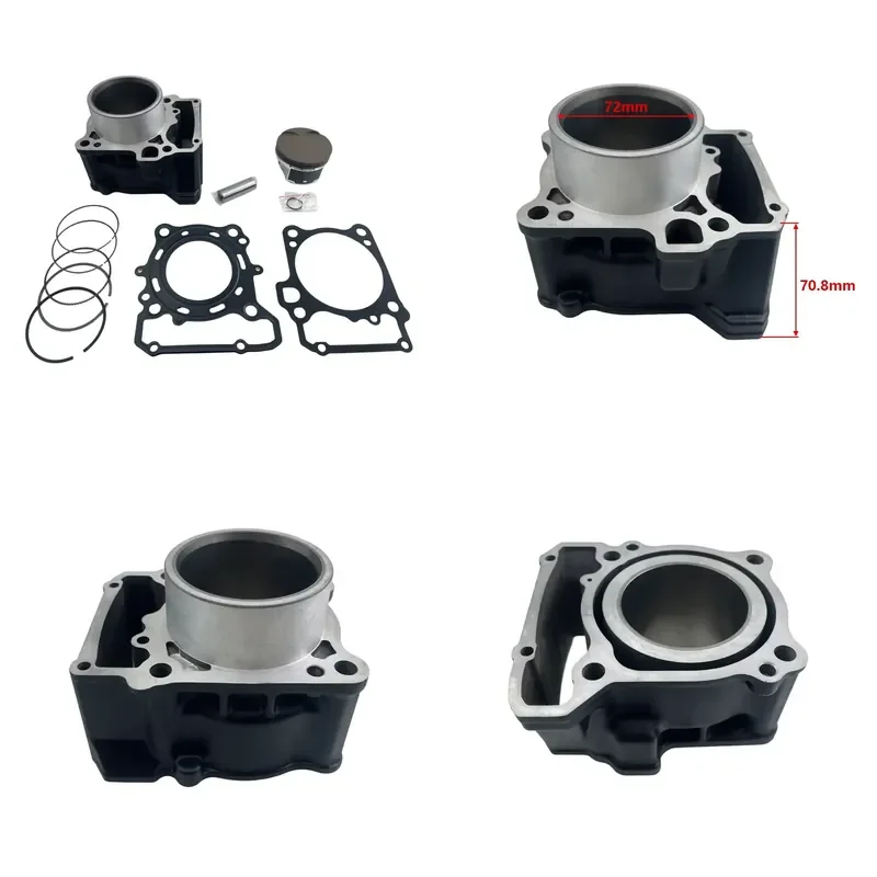 Motorcycle Parts Piston Ring Motorcycle Cylinder Single Block Kits for CFMOTO 250NK 250SR CF250-A