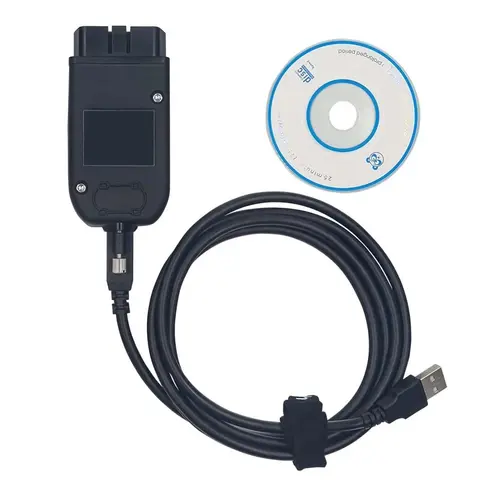 OBD2 스캐너 도구 VCDS VAG HEX V2 V23.3 USB 인터페이스 무제한 VIN 차량 진단 도구 VAG COM HEX V2용