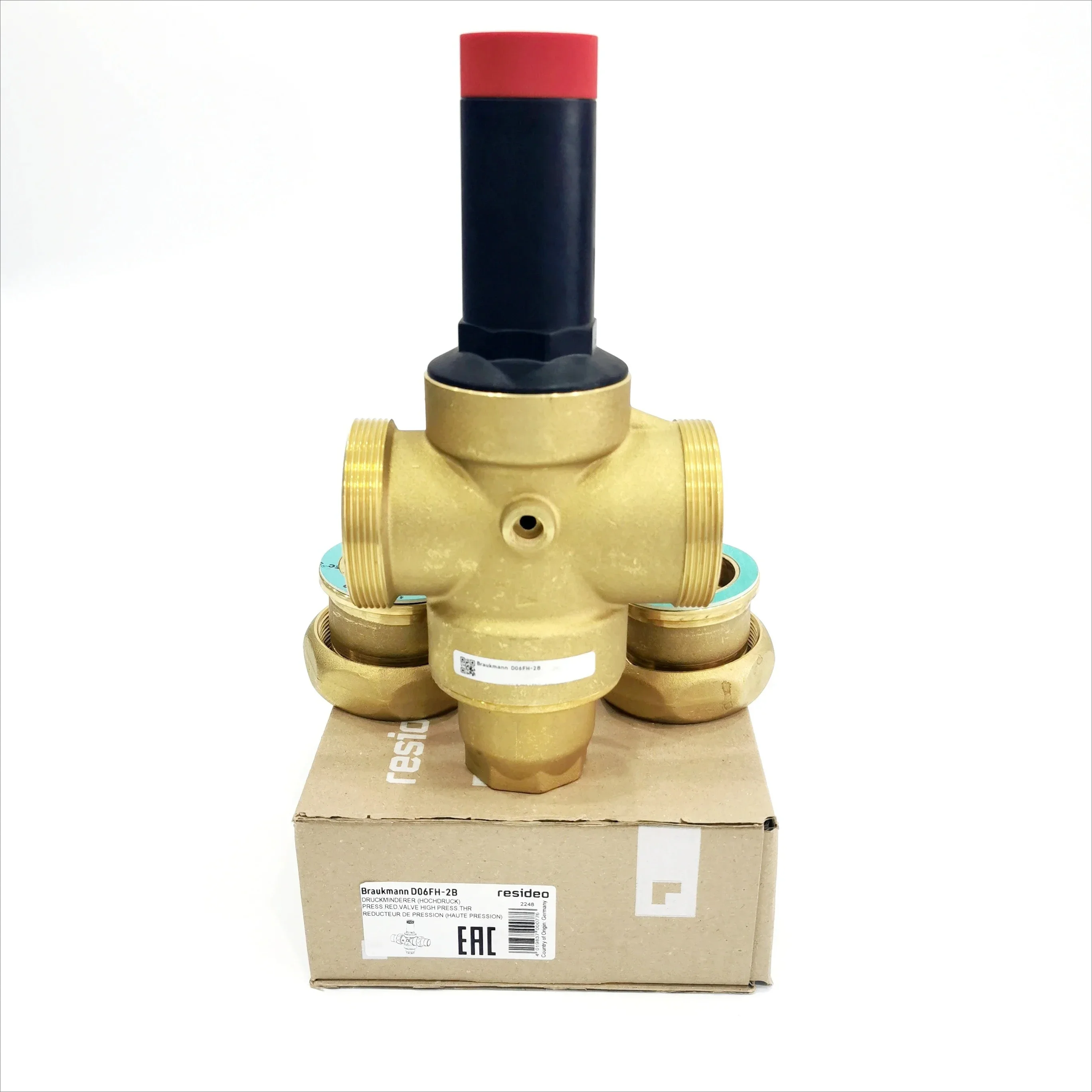 

D06FH DN50 Pressure Reducing Valve With Balanced Seat And Set Point Scale For Water Supply System